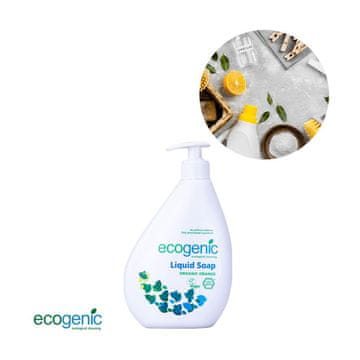 shumee Ecogenic, tekoče milo s črpalko, oranžna, 500 ml