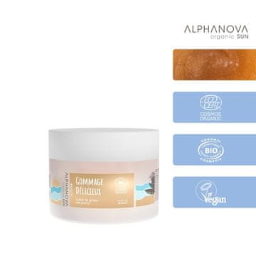 Alphanova Kremni piling, 200 ml Alphanova Sun Beauty, organski