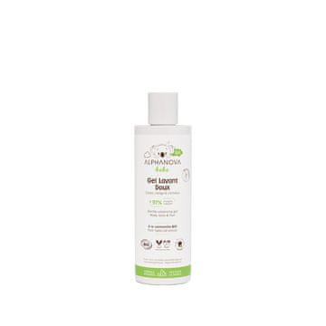 Alphanova Alphanova Bebe Bio 2-v-1 nežen gel za pranje dojenčkov, 200 ml