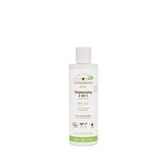 Alphanova Alphanova Bebe Bio nežen 2-v-1 šampon za dojenčke, 200 ml