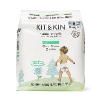 shumee Plenice za enkratno uporabo za dojenčke, velikost 6 (12–17 kg), 18 kosov. KIT&KIN