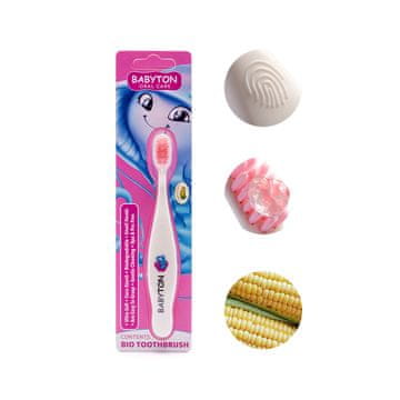 shumee Meduza zobna ščetka 12m+ BIO Babyton