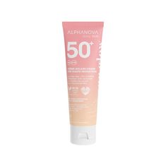Alphanova Krema za sončenje za obraz z mineralnim filtrom SPF50+, 50 ml