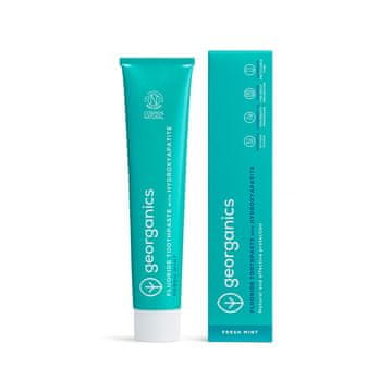 shumee Georganics Remineralizirajoča zobna pasta s fluoridom Fresh Mint 75 ml
