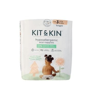 shumee Komplet za testiranje plenic za enkratno uporabo Kit & Kin, 3 Maxi (6-10 kg), okolju prijazen