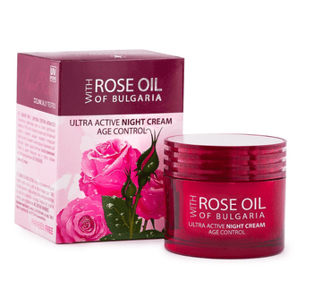 BioFresh Nočna krema z rožnim oljem iz Bolgarije - 50 ml
