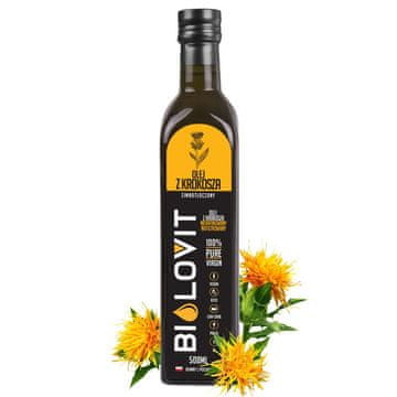 shumee Bilovit - Hladno stiskano žafranikovo olje - 500 ml