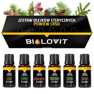 shumee Komplet eteričnih olj - Gozdni vetrič