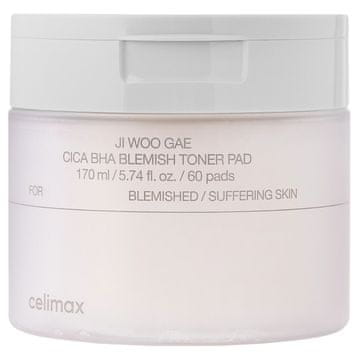 shumee Celimax-Ji Woo Gae Cica BHA Blemish Toner Pad 60 kosov