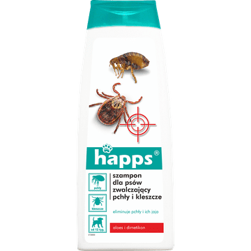 BROS Happs šampon proti bolham in klopom za pse - 250 ml