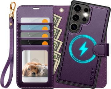 Infostyle Snemljiv ovitek OCASE za Samsung Galaxy S25 Ultra - temno vijolična
