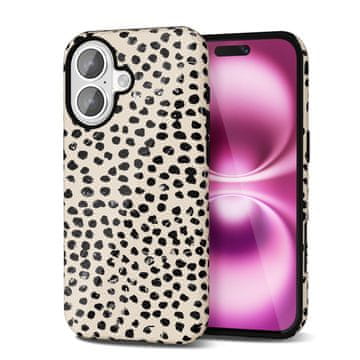 Infostyle Ovitek z vzorcem geparda za iPhone 16 Plus - bež