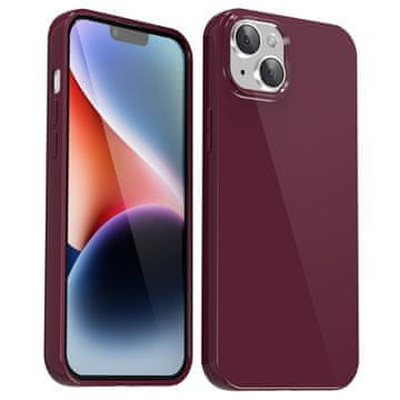 Infostyle Silikonski ovitek za iPhone 14 Plus - tm.rdeča