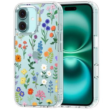 Infostyle Ovitek MOSNOVO za iPhone 16 Plus -Botanical Floral
