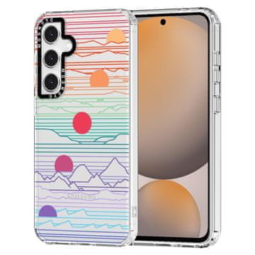 Infostyle Ovitek MOSNOVO za Samsung Galaxy S24 FE-Colorful Sunset Lines
