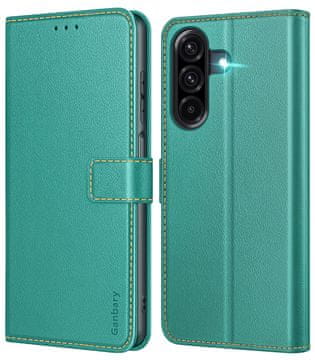 Infostyle Ganbary preklopni ovitek za Samsung Galaxy A17 4G/5G | A26 – modrozelen