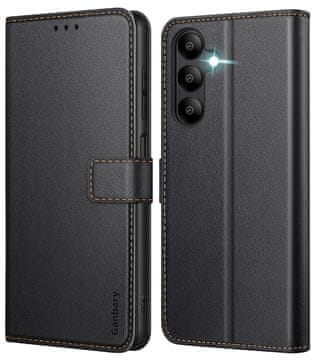 Infostyle Ganbary preklopna ovitek za Samsung Galaxy A05s – črna