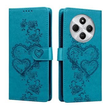 Infostyle Preklopni ovitek za Xiaomi Redmi 14C – modro srce