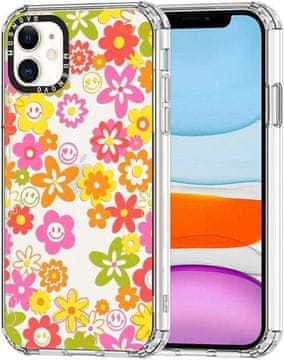 Infostyle MOSNOVO ovitek za iPhone 15 Plus – 70s Bold Flower