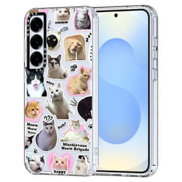 Infostyle MOSNOVO ovitek za Samsung Galaxy S25 / S24 – Cat Brigade