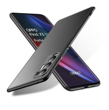 Infostyle Bastmei ovitek za Oppo Find X3 Neo 5G – črna