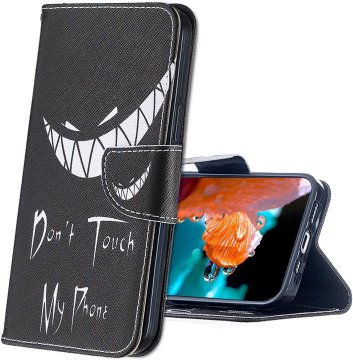 Infostyle Preklopna torbica "Bad Smile" za Samsung Galaxy A51 - črna