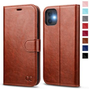 Infostyle OCASE preklopna torbica za iPhone 11 - rjava