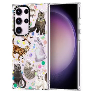 Infostyle Ovitek MOSNOVO za Samsung Galaxy S23 Ultra - Space Cat