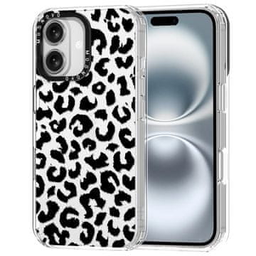 Infostyle Ovitek MOSNOVO za iPhone 16 Plus - Black Leopard Print