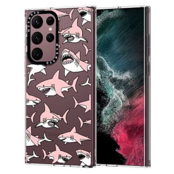 Infostyle Ovitek MOSNOVO za Samsung Galaxy S22 Ultra - Pink Sharks