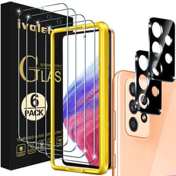 Infostyle IVOLER zaščitni set 4+2 za Samsung Galaxy A53 5G – steklo + kamera