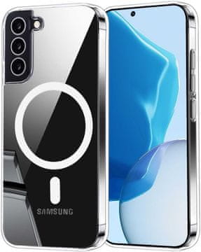 Infostyle Magnetni ovitek za Samsung Galaxy S21 - prozorna