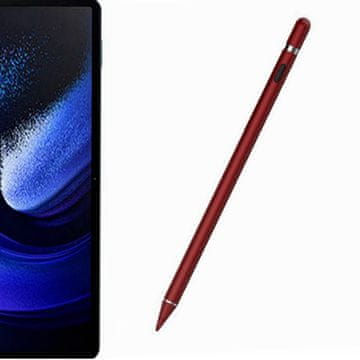 Infostyle Aktivno pisalo za XiaoMi Pad 6/6 Pro/Pad 6 Max/Pad 5/Pad 5 Pro/ MiPad6 / MiPad5 – rdeča