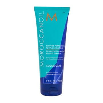 Moroccanoil Color Care Blonde Perfecting Purple Shampoo šampon za nevtralizacijo rumenih tonov svetlih las za ženske