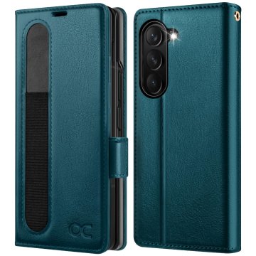 Infostyle Ovitek OCASE za Samsung Galaxy Z Fold 7 – pavjo modra