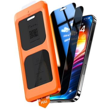 Infostyle TOCOL privacy steklo za iPhone 16 Plus/15 Plus 6,7" – anti-spy