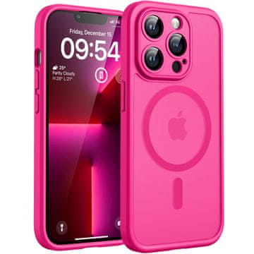 Infostyle TOCOL MagSafe ovitek za iPhone 13 Pro Max – žarko roza