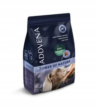 Addvena Suha hrana za pse ADVENA POWER OF NATURE za odrasle pse z veliko jagnjetino 2,5 kg