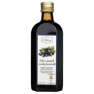 shumee Olvita olje črnega ribeza, hladno stiskano, nerafinirano - 250 ml