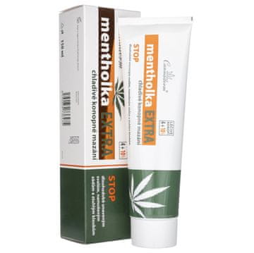 Cannaderm Mentholka EXTRA hladilni gel za bolečine v mišicah in sklepih - 150 ml