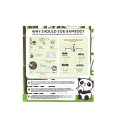 shumee Toaletni papir Cheeky Panda ECO, 3-slojni bambusov, 4 rolice