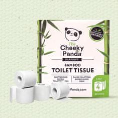 shumee Toaletni papir Cheeky Panda ECO, 3-slojni bambusov, 4 rolice
