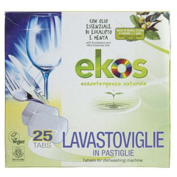 Pierpaoli Pierpaoli ekološke tablete za pomivalni stroj - 25 kosov