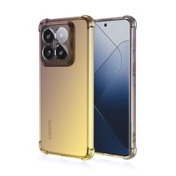Infostyle Silikonski ovitek Colorit za Xiaomi Redmi A4 – črna/zlata