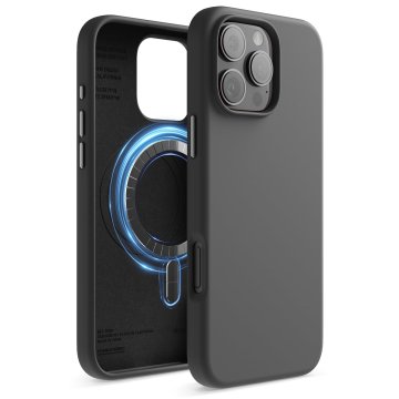 Infostyle Elago MagSafe silikonski ovitek za iPhone 16 Pro Max – črna
