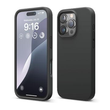 Infostyle Elago silikonski ovitek za iPhone 16 Pro – črna