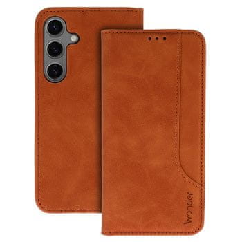 Infostyle Preklopni ovitek Wonder Prime za Samsung Galaxy A57 5G – rjava