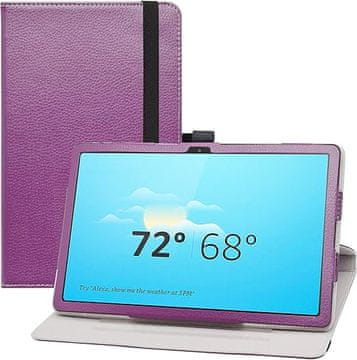 Infostyle Ovitek LIFANG za Lenovo Tab M10 Plus 3. gen 10,61" (TB125FU) – vijolična