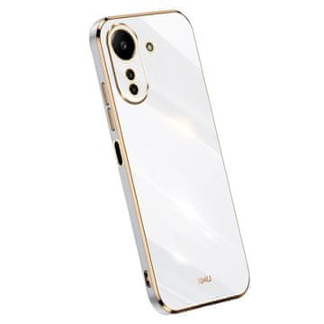 Infostyle Silikonski ovitek GIOPUEY za Oppo Reno 10 / Reno 10 Pro – bela