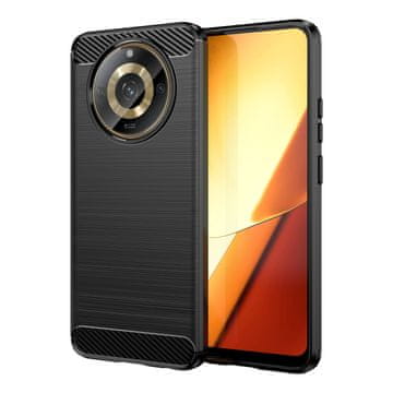 Infostyle Carbon ovitek za Realme 11 – črna
